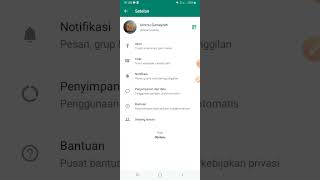 CARA CEPAT UBAH MODE GELAP DI WHATSAPP‼️‼️ #whatsapp #tutorial #lifehacks screenshot 2