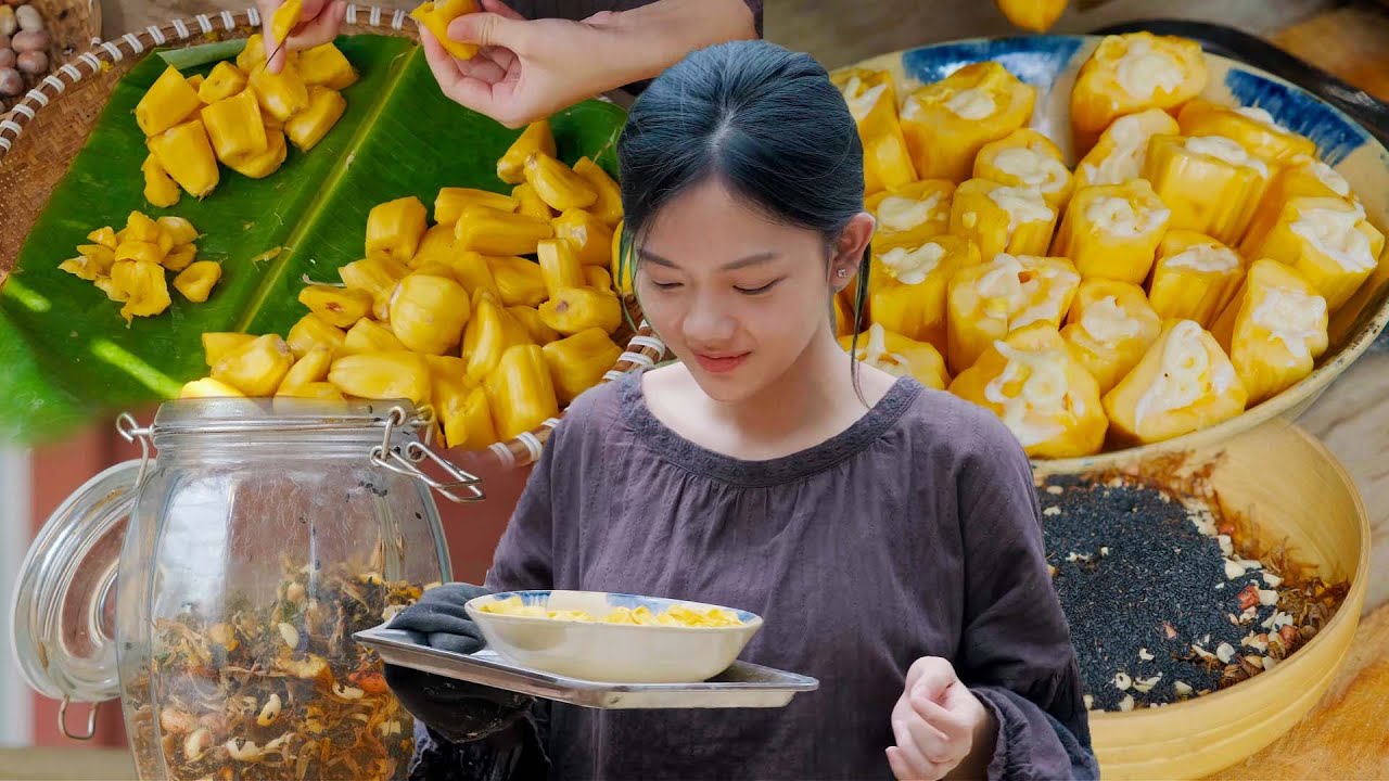 How to Prepare Dishes from Jackfruit, Super Delicious Jackfruit Stuffed with Minced Meat