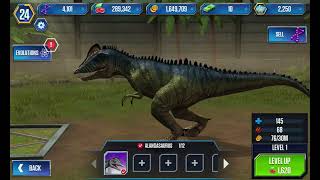 Alangasaurus Unlocked My First Hybrid Juric World The Game Ep 4