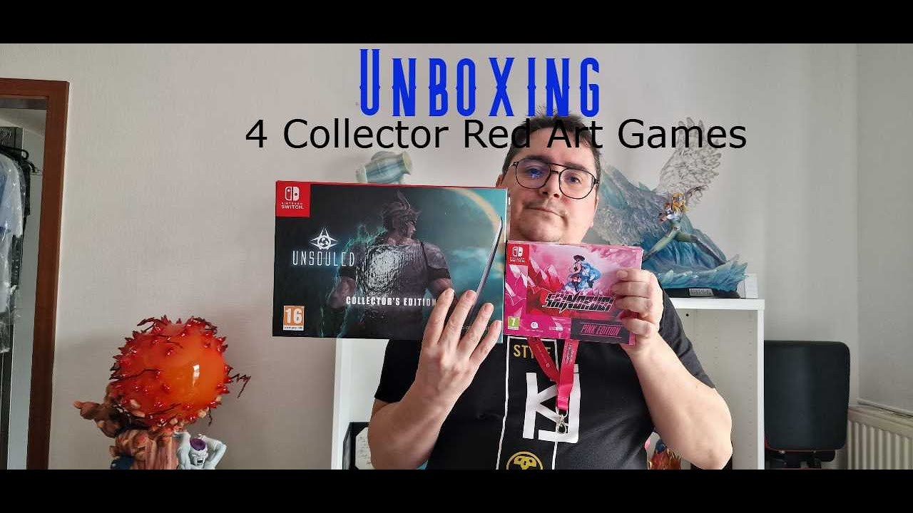 Les 4 collector Red art Games