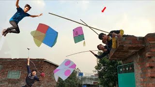 7 Beautiful Kite | Kite Flying | Cutting Chor Patangbazz