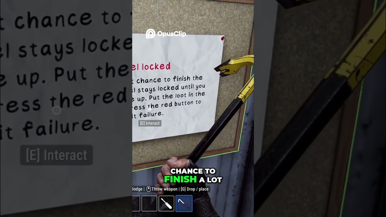 Crowbar Heist  Loot, Pay, or Give Up! Last Chance!