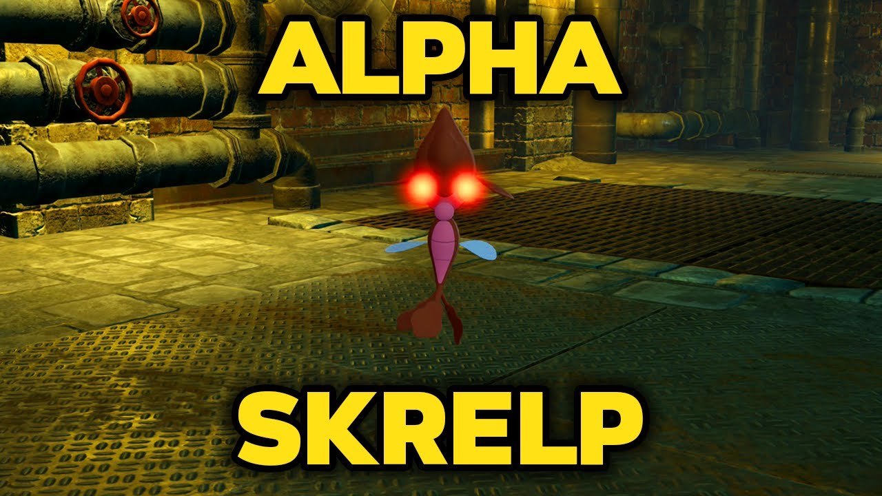 Как поймать АЛЬФА-Скрэлпа в Pokemon Legends: Z-A!