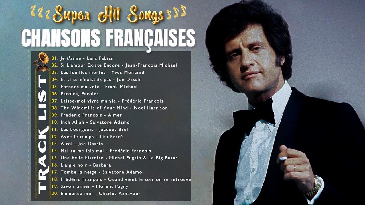 NOSTALGIE CHANSONS FRANÇAISES 📀 Musique Francaise Année 70 80 90 🗼Mike Brant, F François, Joe Dassin