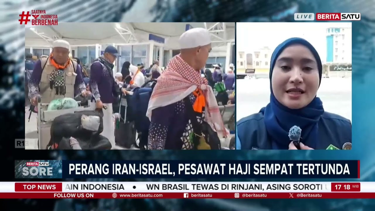 Dampak Konflik Iran-Israel, Jemaah Haji Terlantar di Jeddah #Beritasatu