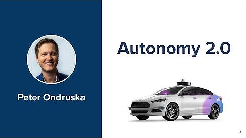 Autonomy 2.0 - Autonomy 2.0 self-driving tutorial