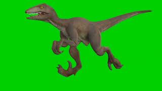 Top Quality Dinosaur Green Screen Overlay | No Copyright | Content Creator Asset #dinosaur #velocira