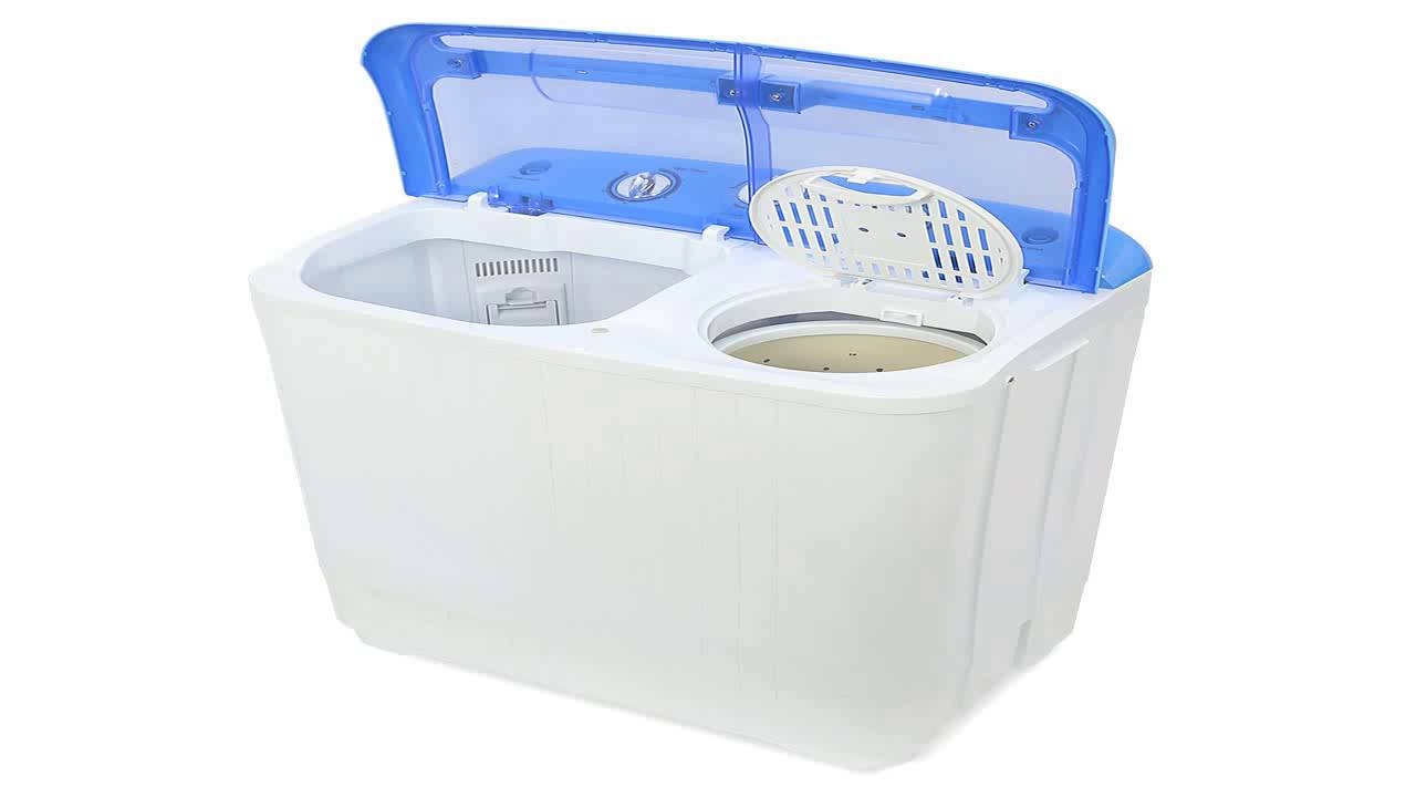 XtremepowerUS Electric Mini Washer and Spin Cycle Portable Washing