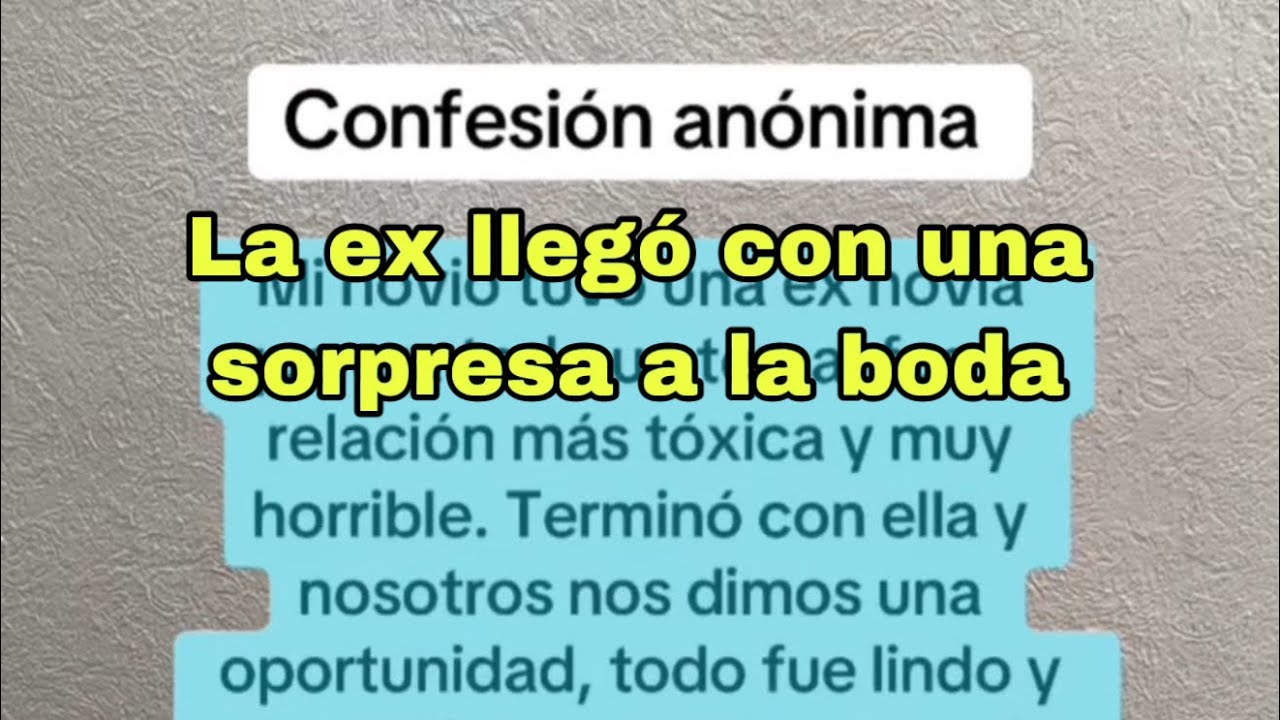 El cliche de la ex en la boda- Chisme Completo