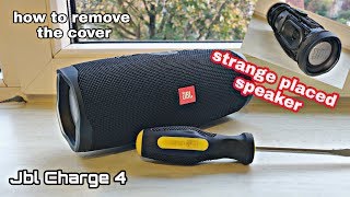 Jbl Charge 4 - Disassemble Fabric Cover & Low Frequency Mode 