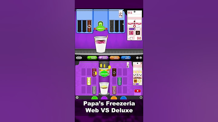 #Short Papa's Freezeria Web Deluxe