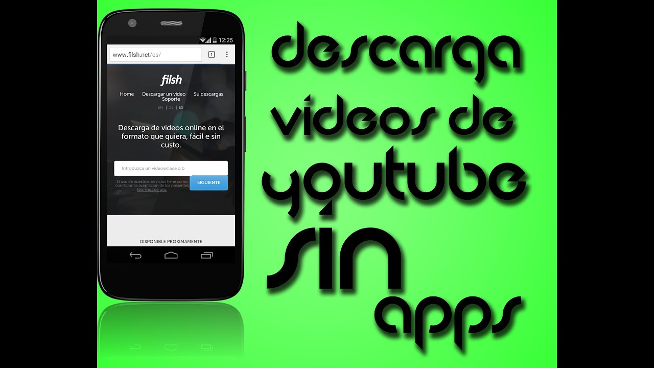 Descrga videos de youtube