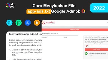 Cara Menyiapkan file app-ads.txt pada Google Admob || Cara Mudah, 100% Tested