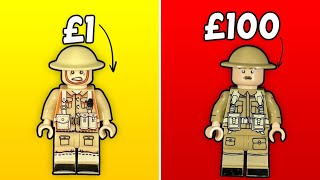 Cheap vs Expensive LEGO WW2 British Soldier