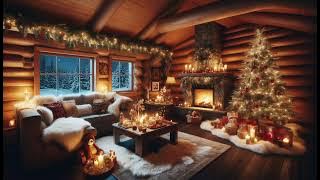 🎄 České vánoční koledy s krbem bez REKLAM | Relaxační hudba s praskáním ohně 🔥❄️ #Vánoce #koledy