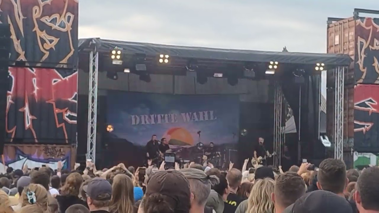 Vainstream Festival Münster live 2025 Dritte Wahl 29.06.2025 