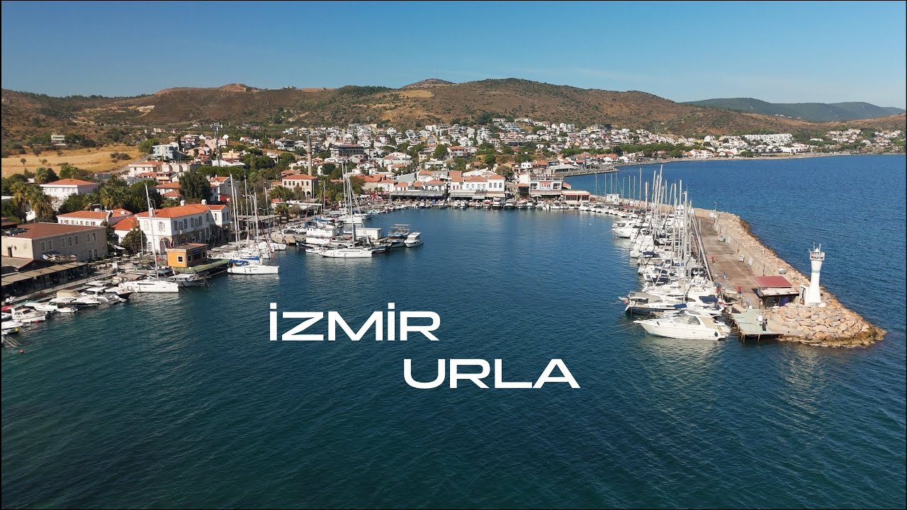 İzmir Urla Merkezinden 4K Drone ile Manzaralar | DJI MINI 4 PRO ile Kaydedilmiştir
