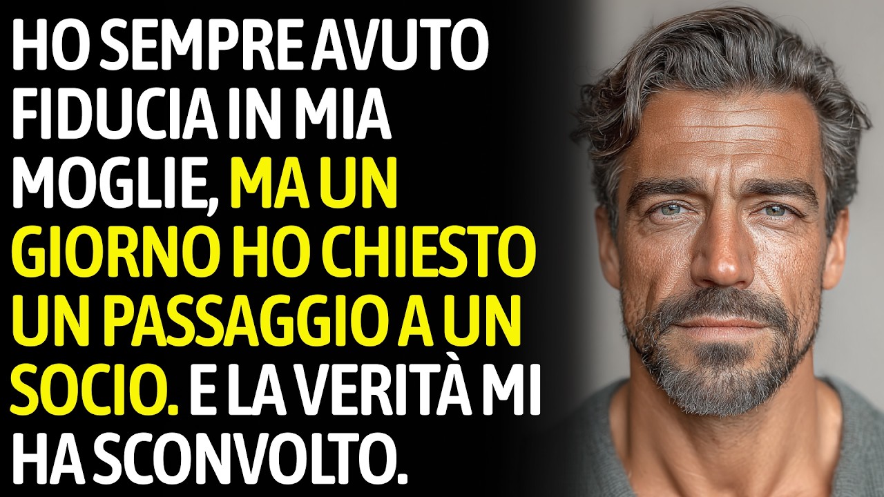 Ho Sempre Avuto Fiducia In Mia Moglie, Ma Un Giorno Ho Chiesto Un Passaggio A Un Socio