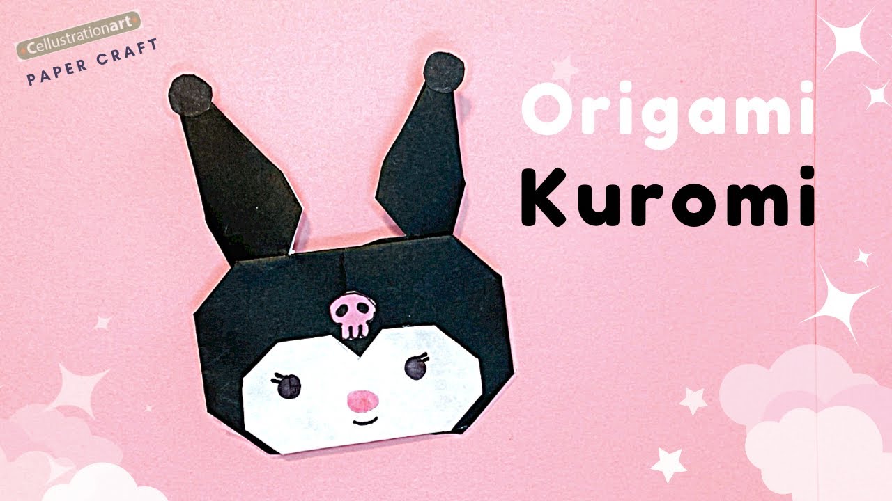 Origami Kuromi | Sanrio Kuromi | DIY Easy Paper Crafts - YouTube