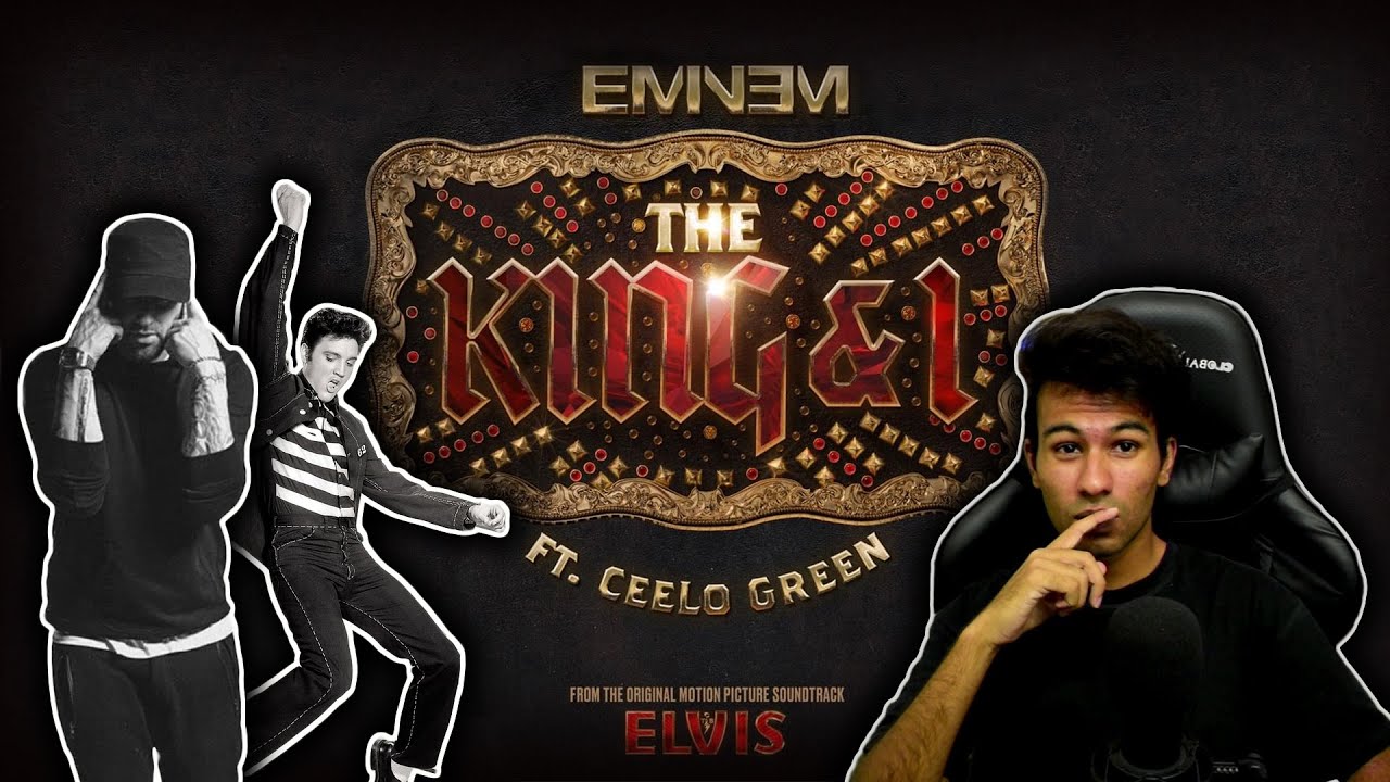 My Reaction To: Eminem ft. CeeLo Green - "The King And I" (Elvis Movie Soundtrack) || EM WENT OFF!!