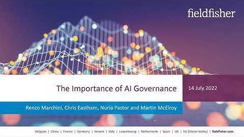 Privacy webinar: The importance of AI governance