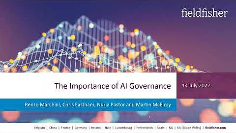 Privacy webinar: The importance of AI governance