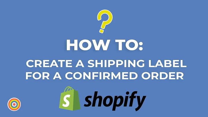 Easily Create Shipping Labels for Your Shopify Orders