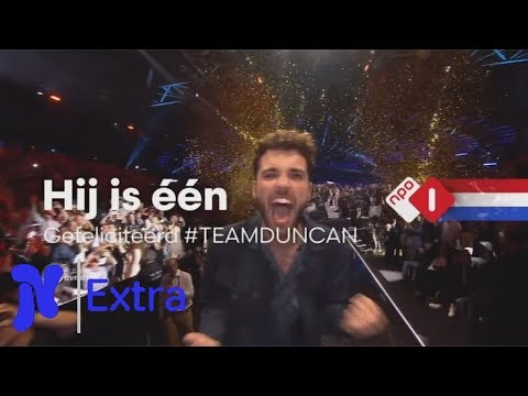 NPO1 - Hij is één: Duncan wint Songfestival! (special ident) (19-5-2019)