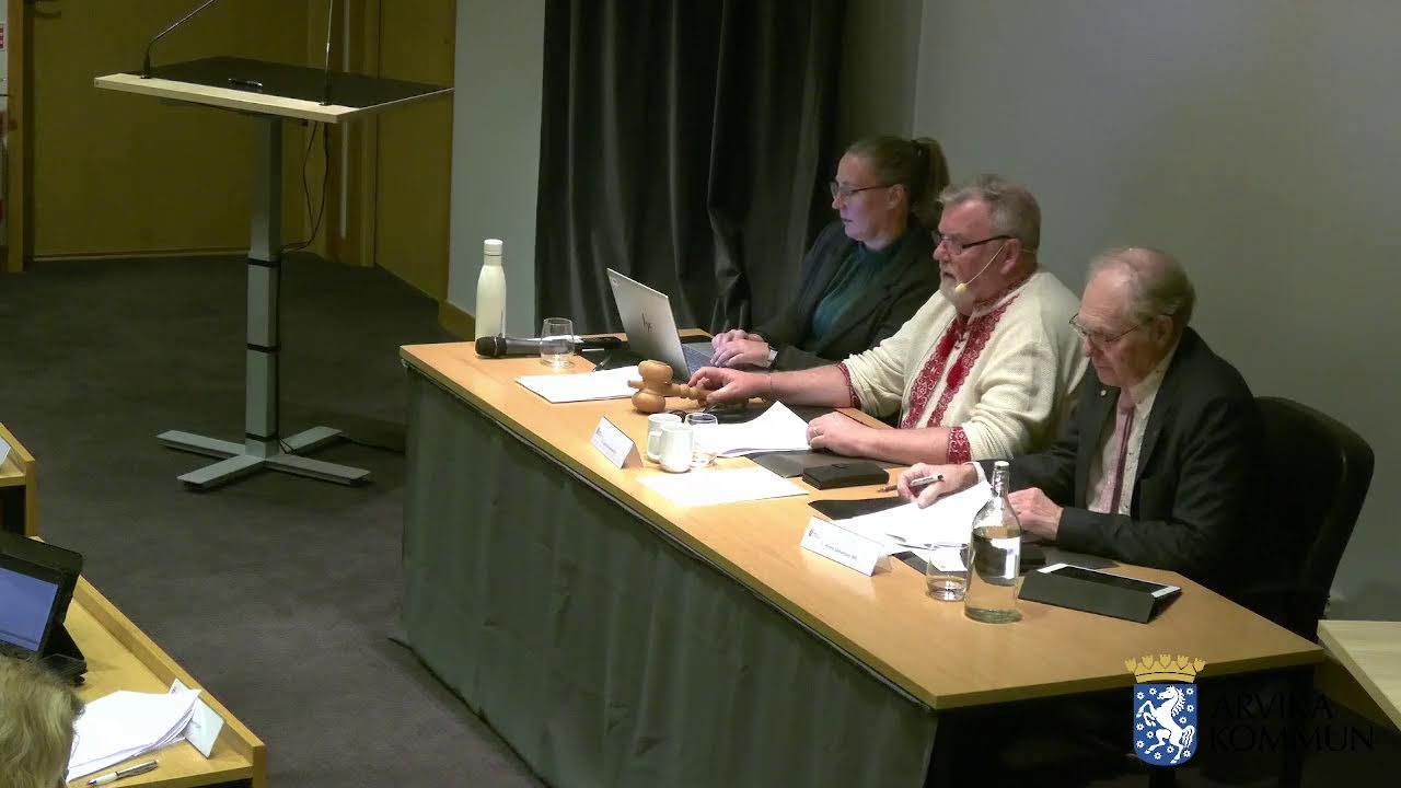 Kommunfullmäktige Arvika Oktober 2025