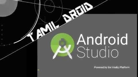 How to create a SplashScreen in android Tamil