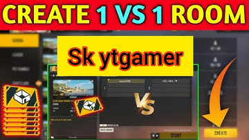 🔥How To Create 1 vs 1 Custom Room In Free Fire Clash Squad 2023🔥Create 1vs1 Custom Room