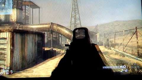 Rust Map for Call of Duty Modern Warfare 2 Video Game PS3 Xbox 360