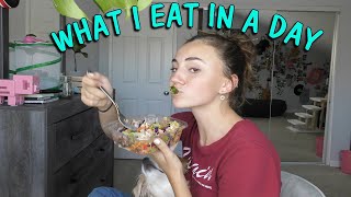 WHAT I EAT IN A DAY | Kayla Davis