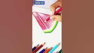 Awaken Your Creativity with DOMS 12 Shades Pencil Colors | Vibrant & Smooth Art Experience