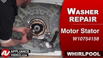 Whirlpool Washer - F7e6 Error - Stator Repair and Diagnostic