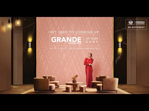 Grande Collection by Merino Laminates | 10ft High Designer Laminates | Up Your Game #merinolaminates - video from Merino Laminates