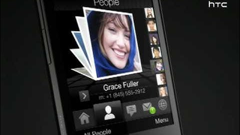 HTC Touch Diamond: TouchFLO 3D -- People (High-Res)