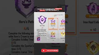 How To Complete Hero’s Path Achievement? #pubgmobile #bgmi