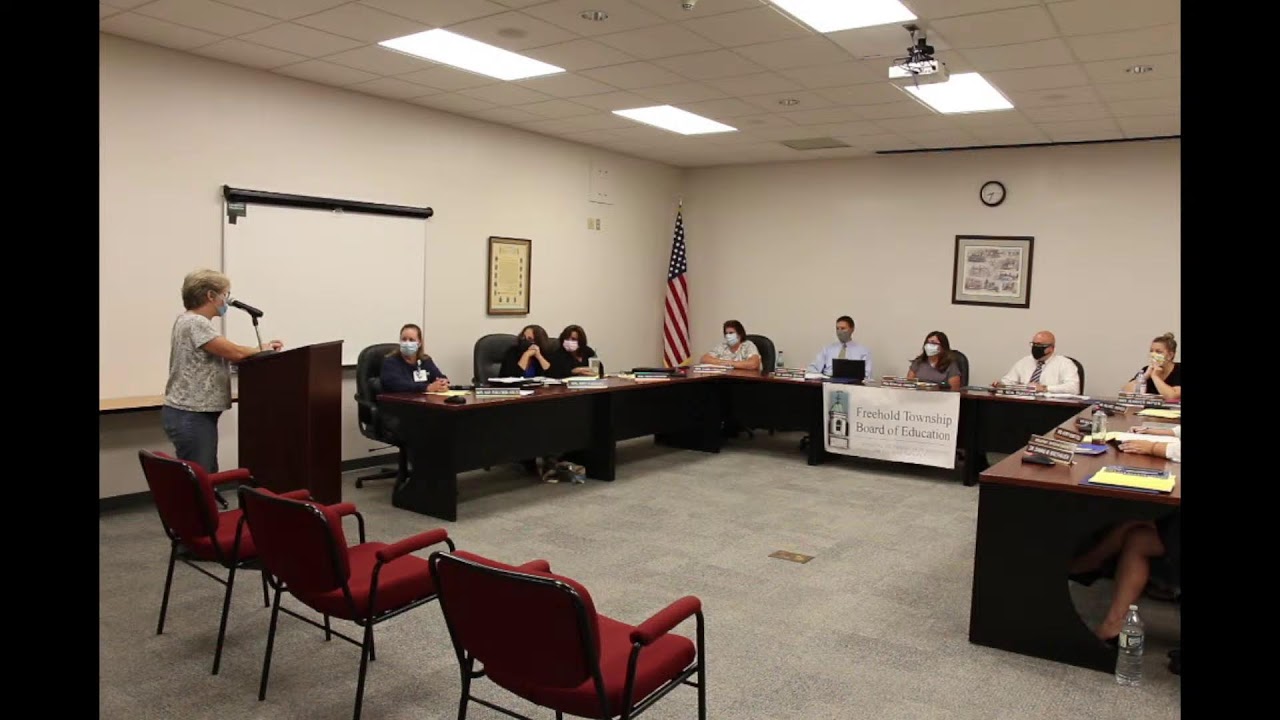 Freehold Township Board of Education Live Stream September 14th, 2021