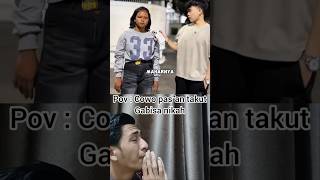 TAKUT BANGET🥲 #genz  #standard #nikah #lucu #ngakak #komentar #comedy #youtube #shorts #1m