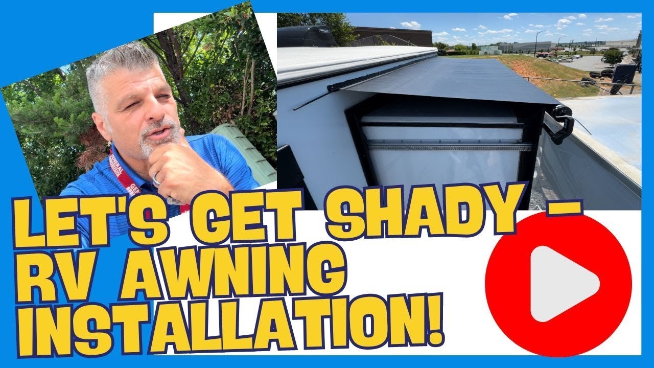 Installing Rv601 Installing An Rv Awning Topper #rvtopperinstall #rvawninginstall - YouTube