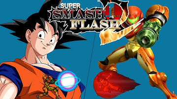 Super Smash Flash 2 - Goku vs Samus /GAPITG