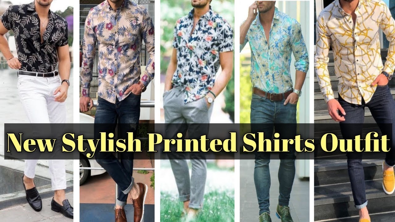 Attractive Printed Shirts For Men | Summer Fashion For Men | Printed ...