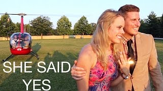 EPIC HELICOPTER WEDDING PROPOSAL
