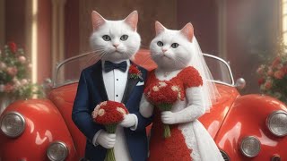 cat is getting married #trending #cat#ytviralvideo