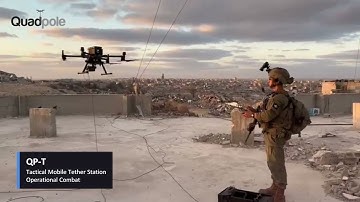 Quadpole Tethered Drone Systems at UVID 2025 — QP-T, QP-Ranger, QP-Vega
