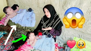 🔥 No one thought this nomadic mother would give birth in the heart of the mountains! 😱