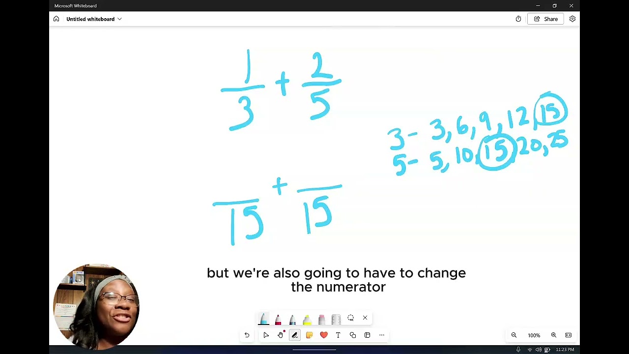 Adding Unlike Fractions Explained