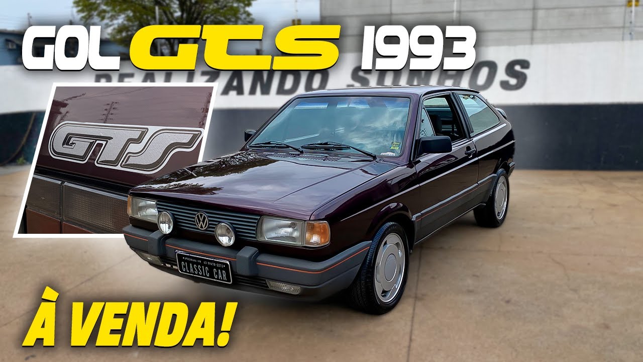 GOL GTS 1993 À VENDA!! *CARRO MARAVILHOSO!*