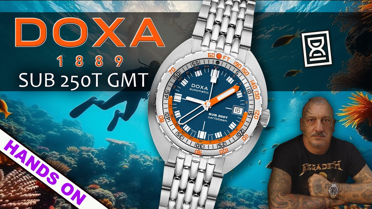 Ecco il nuovo Doxa SUB250T GMT: nuova cassa ma sempre un diver ...